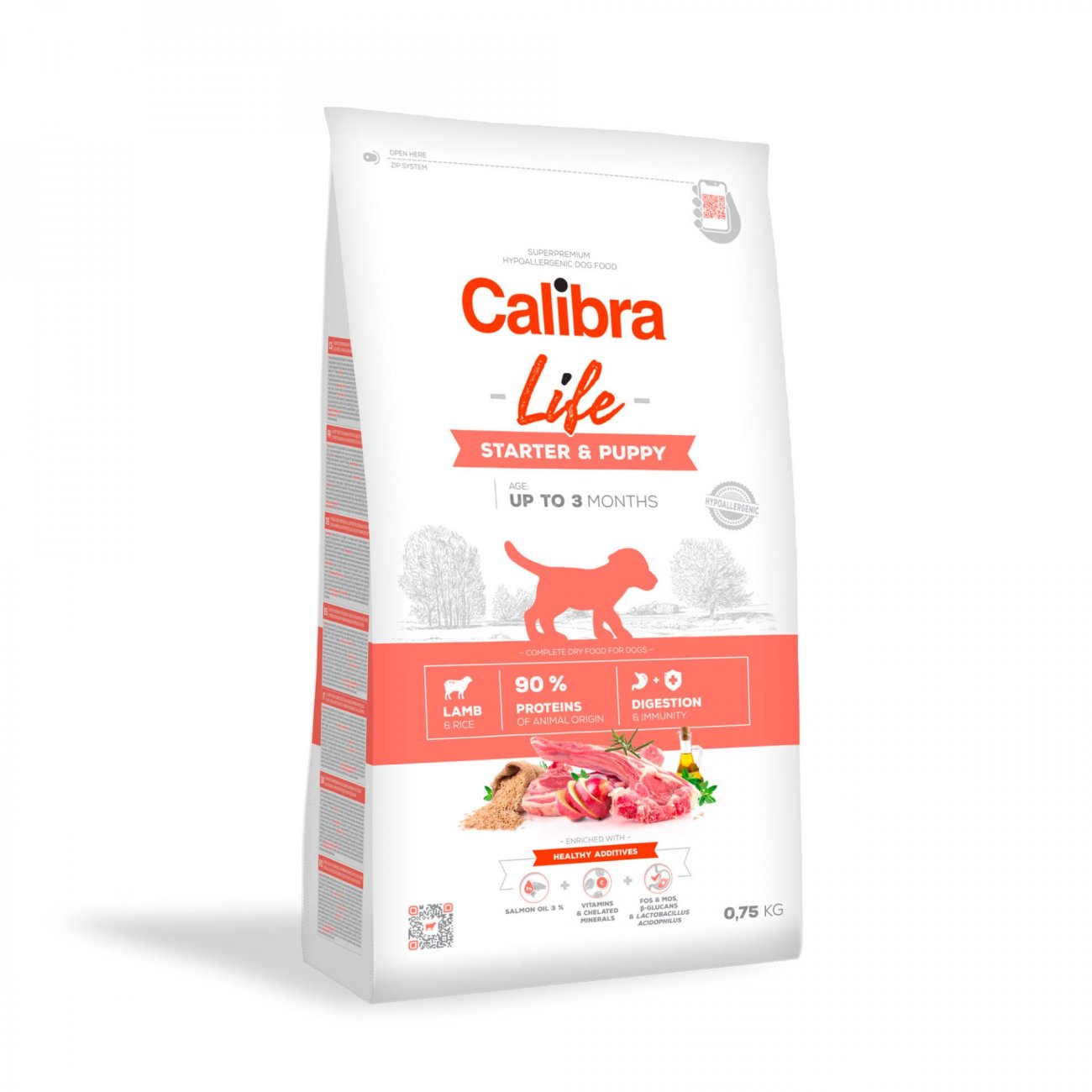 Calibra Dog Life Starter & Puppy Lamb  750g